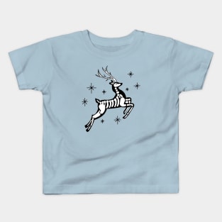 Skeleton Reindeer Kids T-Shirt